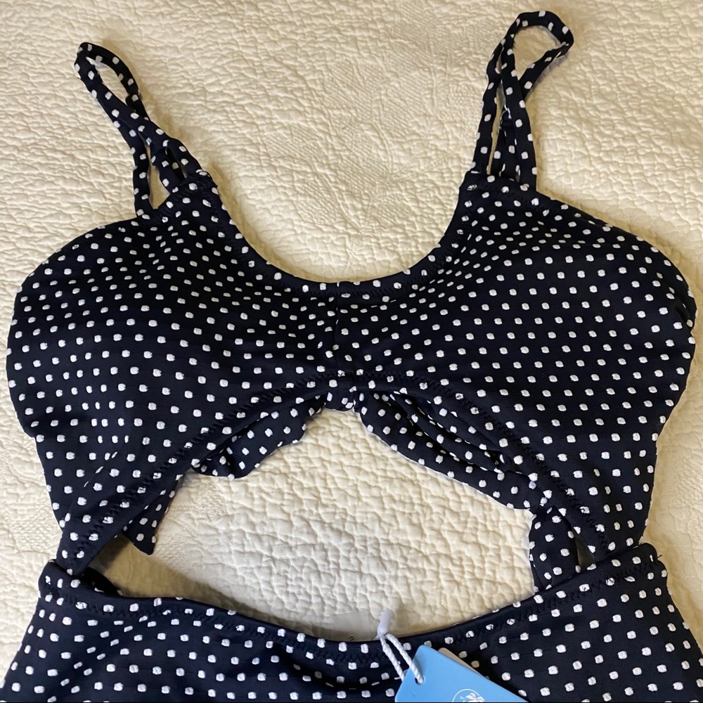 Cupshe Polka Dot Cutout One-piece Bathing Suit - Picture 7 of 9